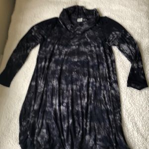 Soft tie dyed knit dress/tunic
